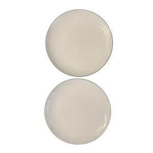 Noritake Colorwave Green 8485 Stoneware Salad Plates Vintage Early 2000 Set of 2